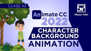 Adobe Animate CC 2022 Character Background Animation  Flash Tutorial  2d Animation  Hindi [upl. by Nylhtiak]