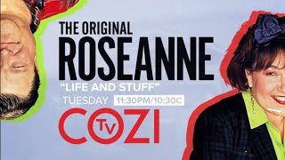 Catch the very first episode of Roseanne Tomorrow Night at 1130PM1030C on COZI TV [upl. by Mallissa209]