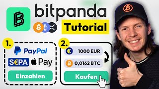 Bitpanda Tutorial ✅ Krypto kaufen amp verkaufen Einzahlung amp Auszahlung  Sparplan [upl. by Langer]