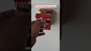 how to test a fire alarm to a pull station  Potter Fire Alarm System [upl. by Dillon542]