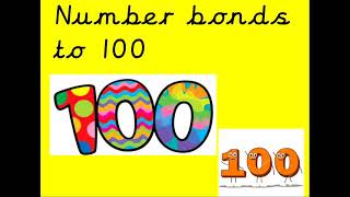 Number bonds to 100 Song Multiples of 10 [upl. by Htebsle3]