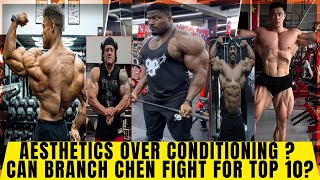 Aesthetics amp Shape over hard grainy conditioning  Wesley looks ripped  Branch Chen for top 10 [upl. by Marcoux306]