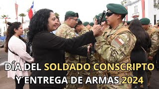 Ceremonia Día Del Soldado Conscripto y Entrega de Armas 2024 [upl. by Rodolph]