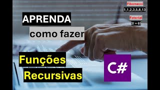 Aprenda fazer funções Recursivas em C [upl. by Nnayram31]