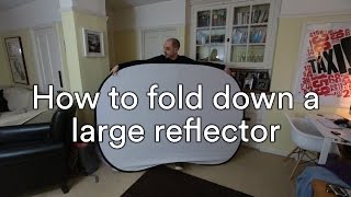 How to fold down a large reflector [upl. by Pleasant587]