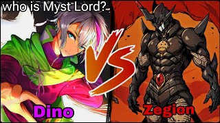 Zegion Shows Dino Who is Myst Lord  Dino vs Zegion  TensuraTalks tensura anime slime youtube [upl. by Brackely808]