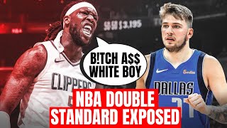 NBA Racist Double Standard Exposed  Montrezl Harrell Uses Race Based Insult To Luka Doncic [upl. by Junie615]