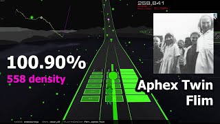 Audiosurf 2  Aphex Twin  Flim Endless Ninja [upl. by Newhall]