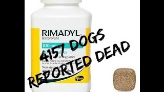 4157 Dogs Reported Dead From Rimadyl [upl. by Strander]