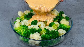 Recette super savoureuse au brocoli et choufleur Essayez cette sauce au yaourt [upl. by Lebiralc206]