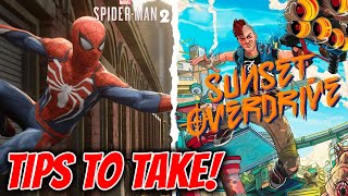 SpiderMan 2 PS5 NEEDS TO Take From Sunset Overdrive  It Actually Does [upl. by Anitnauq794]