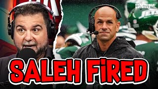 🚨 BREAKING NEWS ROBERT SALEH FIRED AS JETS HEAD COACH 🚨  Dan Le Batard Show [upl. by Otsuj711]