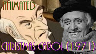 A Christmas Carol 1971  COMMENTARY  Alastair Sim Animated Film [upl. by Arbrab244]