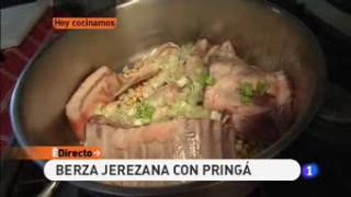 Receta de Berza jerezana con pringá ED [upl. by Gillian]