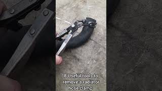 8 USEFUL TOOLS TO REMOVE RADIATOR HOSE SPRING BAND HOSE CLAMP [upl. by Ayet]