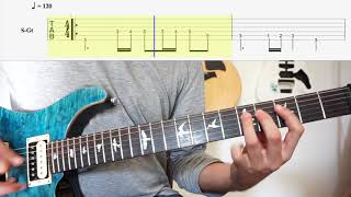 DNCE  Kissing Strangers Riff Guitar Lesson W TAB [upl. by Danny]