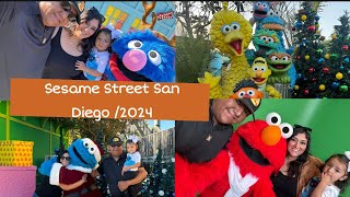 Sesame Street San Diego 2024 furry Christmas edition sesamestreet elmo [upl. by Naxela526]