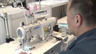 JUKI LZ2284AT7 Zigzag Stitching Machine [upl. by Keelby]