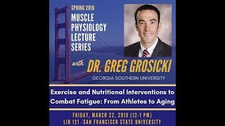 Gut Microbiome and Exercise MPLS Spring 2019 Dr Greg Grosicki [upl. by Elden463]