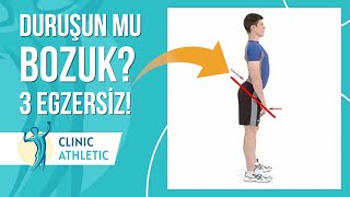 Yanlış Postür İçin 3 Egzersiz  Anterior Pelvic Tilt [upl. by Ahsikat]