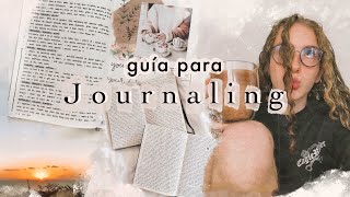 Journaling guía para la escritura terapéutica ⚡️ Ejercicios y beneficios de escribir un diario [upl. by Maisey]