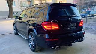 Mercedes GL63 AMG Exhaust sound CLASS MOTORS [upl. by Merceer339]