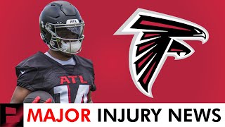 Atlanta Falcons Starter CARTED Off The Field After Scary Injury  Falcons News [upl. by Eyahsal650]