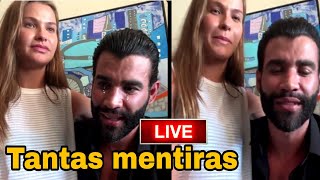 Gusttavo Lima abre Live quotrevoltadoquot com as mentiras e fake news criadas para ferir seu caráter [upl. by Levinson]