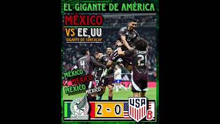 🇲🇽México vs ESTADOS UNIDOS🇺🇸 B 20 Amistoso shorts [upl. by Rebmac]