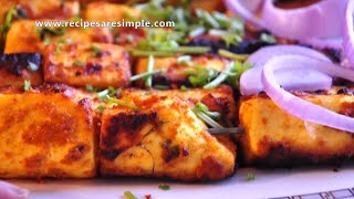 Paneer Tikka  Perfect Paneer Tikka for BBQ or stovetop [upl. by Latashia]