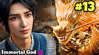 Village Boy Become Immortal God Episode Episode 13 Explain in Hindi  Anime Explain in Hindi [upl. by Bremser]