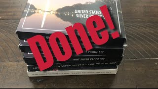 Why Im DONE buying the US Mint Silver Proof set Doubling DOWN for These Reasons [upl. by Carnes]