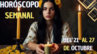 DESCUBRE Tu Horóscopo Semanal RITUALES TAROT Y ASTROLOGIA [upl. by Gladstone]