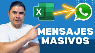 Enviar Mensajes Masivos de WhatsApp desde Excel [upl. by Yditsahc]