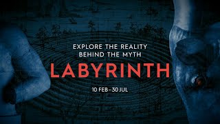 Labyrinth Knossos Myth amp Reality exhibition trailer 2023 exhibition [upl. by Glenden]