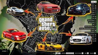 GTA 5  Secret amp Hidden and Rare Vehicle Locations Story Mode [upl. by Davy740]