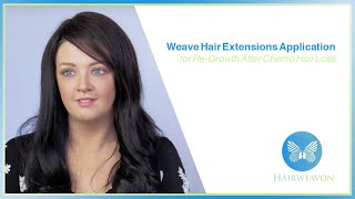 Weave Hair Extensions after Chemotherapy Hair Loss  HairWeavoncom [upl. by Zennas418]