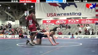 Terrell Walker vs Hayden Zillmer at 2013 Las VegasASICS US Open [upl. by Mcevoy]