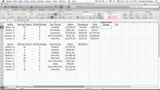 Federal Income Tax Withholding Demonstration Part 1 [upl. by Nomsed722]