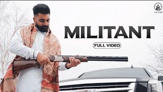 MILITANT  Pinder Randhawa  Chani Nattan  New Punjabi Song 2020  New Punjabi Song Status [upl. by Airamanna]