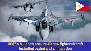 US74 billion to acquire 40 new fighter aircraft including basing and ammunition [upl. by Linden]