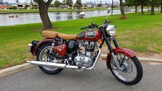 Royal Enfield Classic 350 Review [upl. by Lezley162]