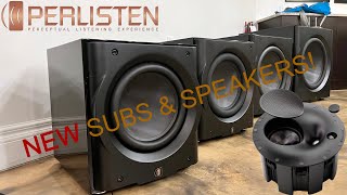 NEW Perlisten Subwoofers amp Speakers  BIG 18quot Sub Best Atmos Speakers [upl. by Shelton]