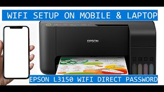 epson l3150 wifi setup [upl. by Oirretno121]