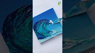 Painting Water Tutorial 🌊 😱 shorts [upl. by Akem251]