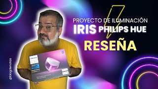 PARTE 3  Conociendo la nueva lámpara Iris de PHILIPS HUE [upl. by Ondine]