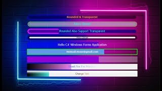 New 2023 C Custom ProgressBar With Animated Loading Screen For Windows Forms Application [upl. by Goodill]