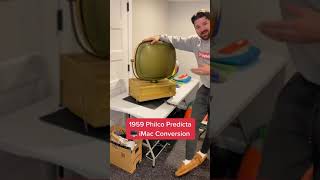 Converting a 1959 Philco Predicta into an iMac [upl. by Erinn]