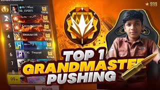 🔴Cs Rank Push To Top 1 GrandMaster In Match Makers And Hackers Lobby 🤩  Free Fire Live [upl. by Halstead]