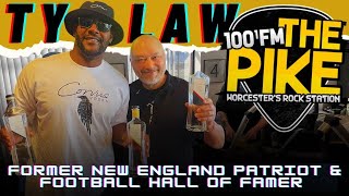 Former New England Patriot And Hall Of Famer Ty Law Enjoys A Cocktail With The Morning Show [upl. by Muire786]